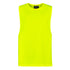 House of Uniforms The Warren Hi Vis Tee | Mens | Sleeveless Syzmik Yellow
