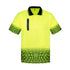 House of Uniforms The Tracks Polo | Mens | Short Sleeve Syzmik Yellow/Navy