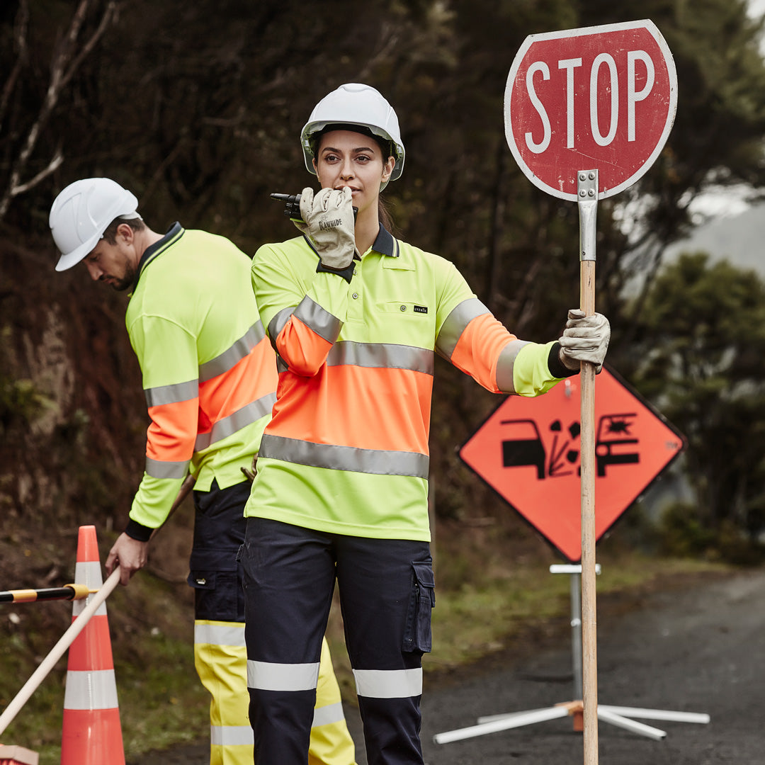 House of Uniforms The Rick Polo | Adults | Long Sleeve Syzmik