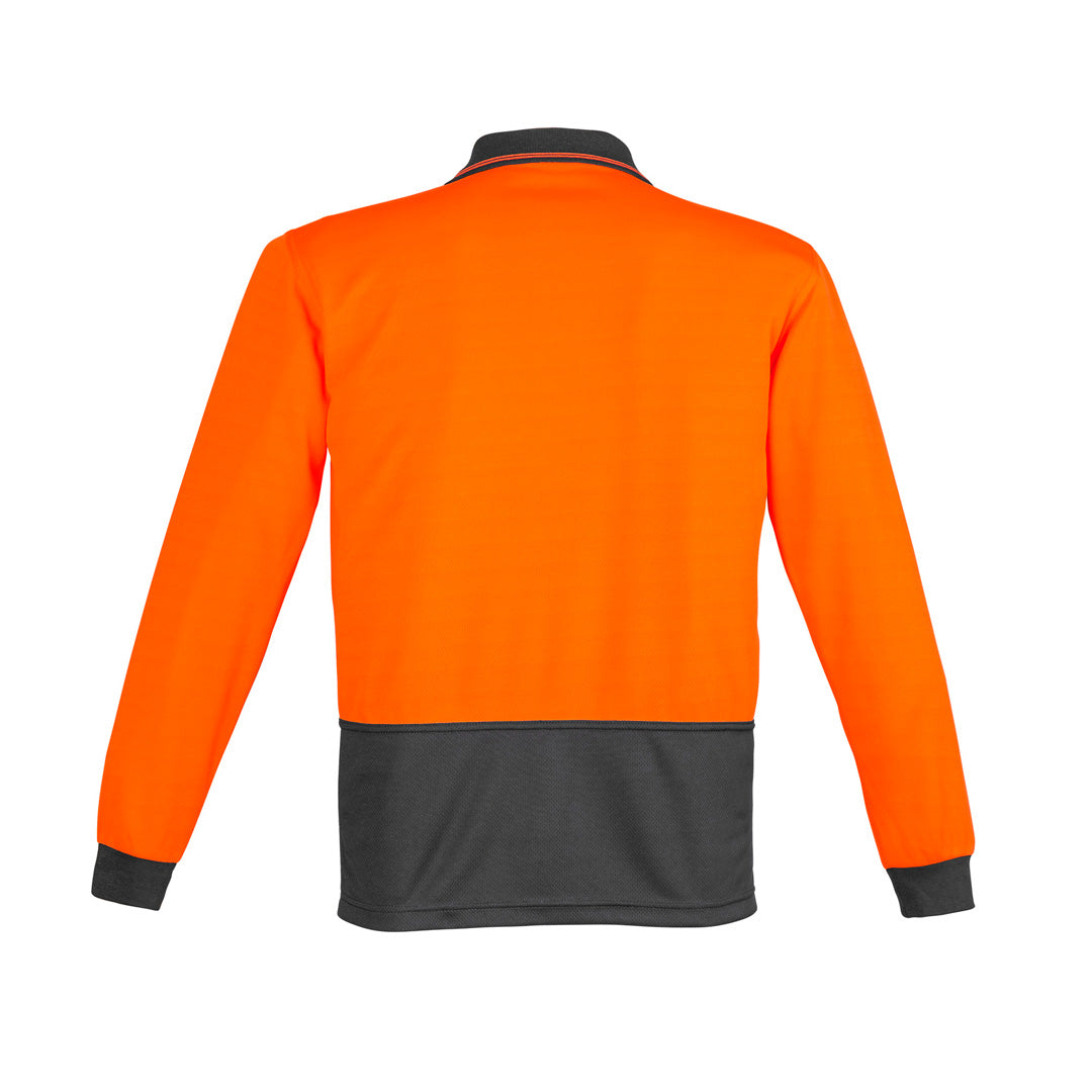 House of Uniforms The Comfort Back Polo | Mens | Long Sleeve Syzmik