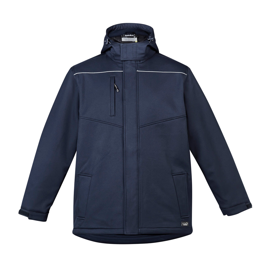 House of Uniforms The Antarctic Softshell Jacket | Unisex Syzmik Navy