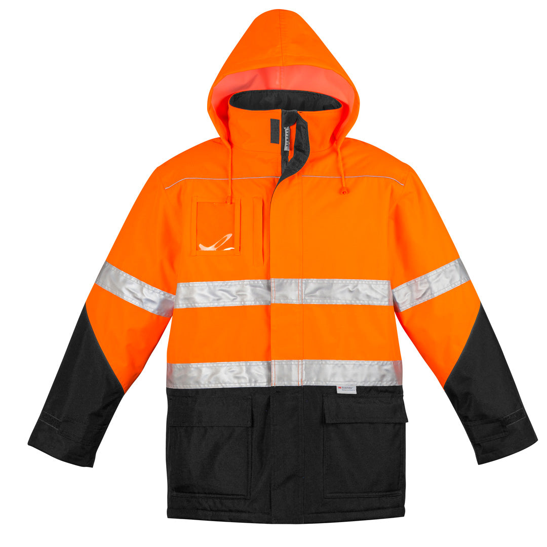 House of Uniforms The Gary Jacket | Mens | Taped Syzmik Orange/Black
