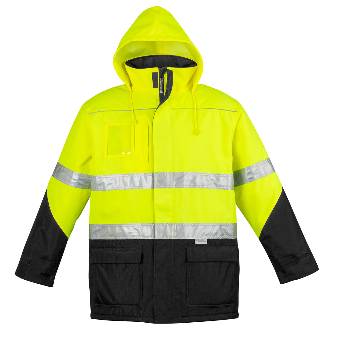 House of Uniforms The Gary Jacket | Mens | Taped Syzmik Yellow/Black
