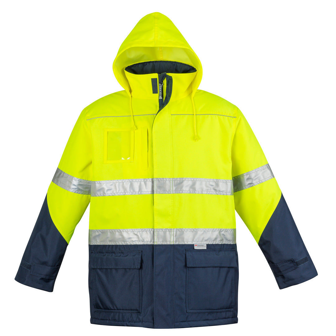 House of Uniforms The Gary Jacket | Mens | Taped Syzmik Yellow/Navy
