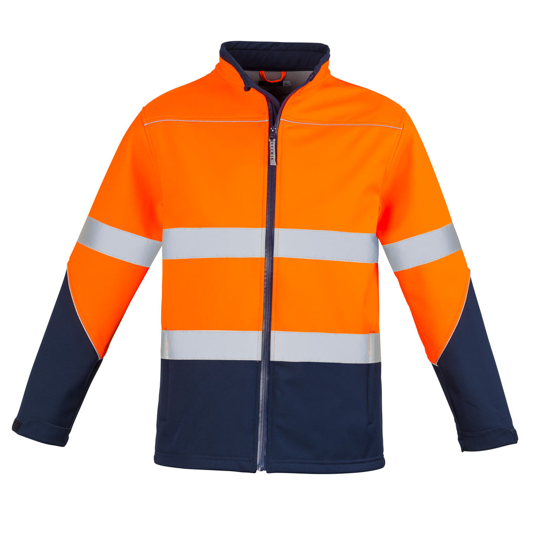 House of Uniforms The Richard Jacket | Mens | Taped Syzmik Orange/Navy
