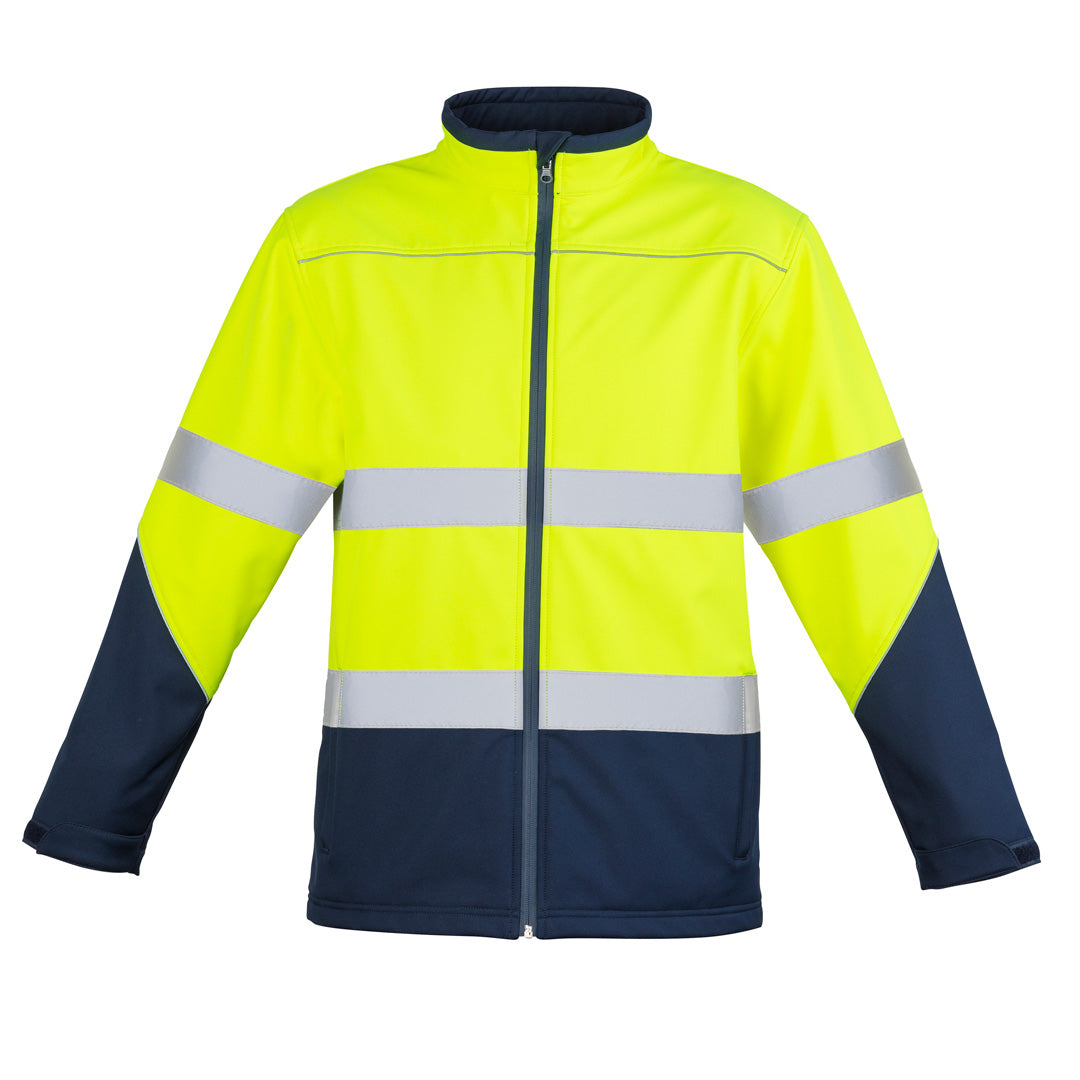 House of Uniforms The Richard Jacket | Mens | Taped Syzmik Yellow/Navy