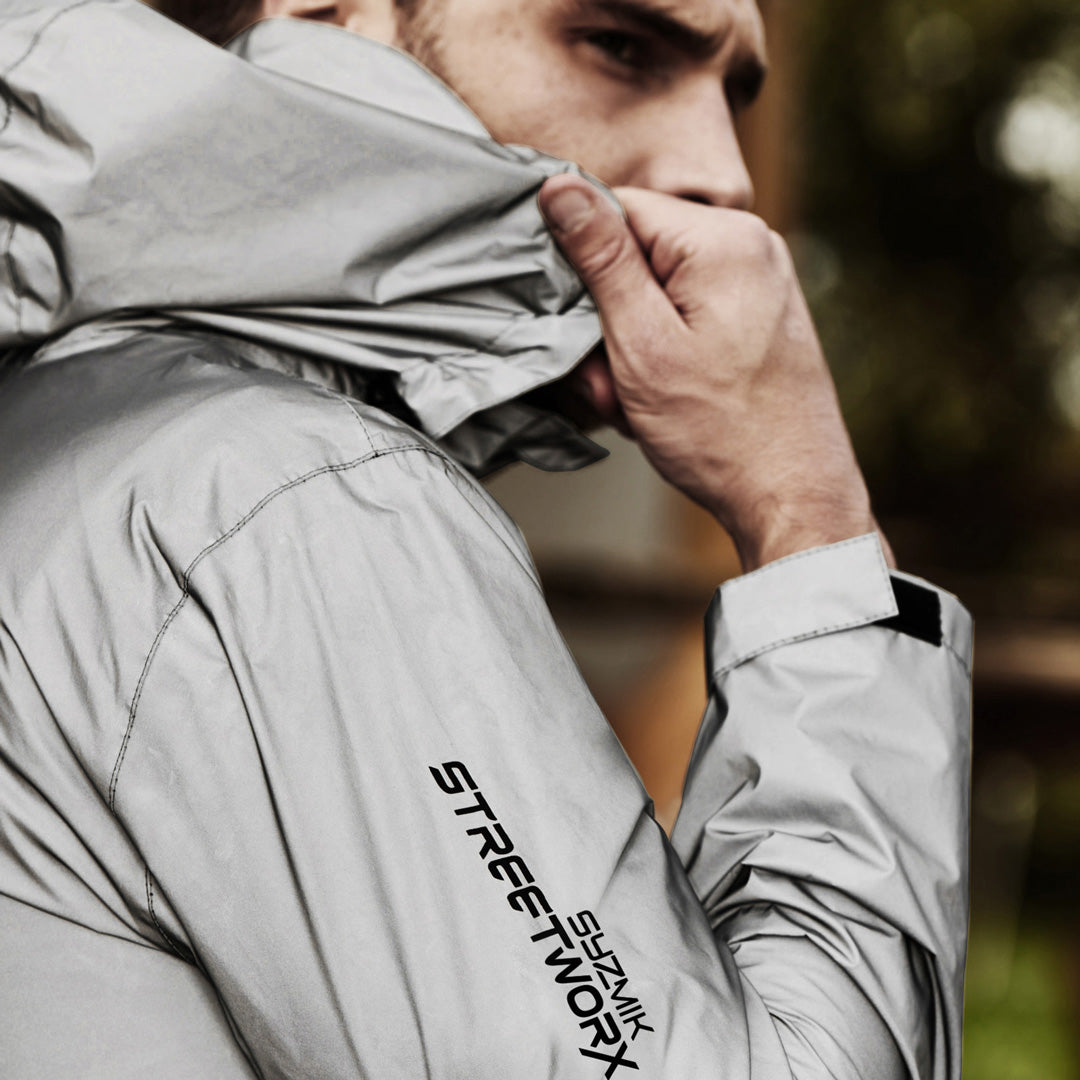 House of Uniforms The Reflective Waterproof Jacket | Unisex Streetworx