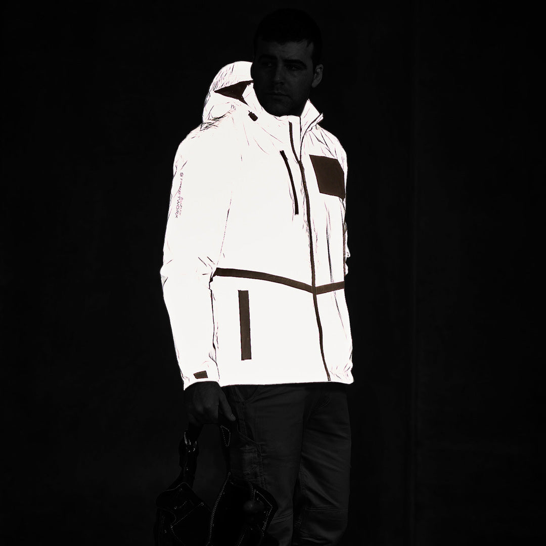 House of Uniforms The Reflective Waterproof Jacket | Unisex Streetworx
