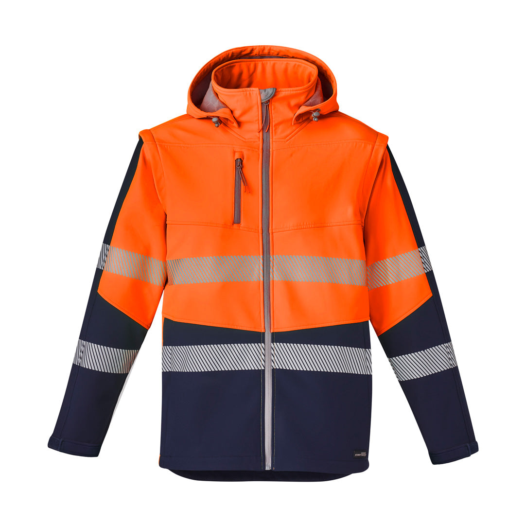 House of Uniforms The Paul Jacket | Mens | Taped Syzmik Orange/Navy