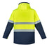 House of Uniforms The Hi Vis Antarctic Softshell Taped Jacket | Unisex Syzmik