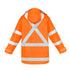 House of Uniforms The Hi Vis X Back Taped 4 in 1 Jacket | Unisex Syzmik