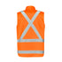 House of Uniforms The Hi Vis X Back Taped 4 in 1 Jacket | Unisex Syzmik