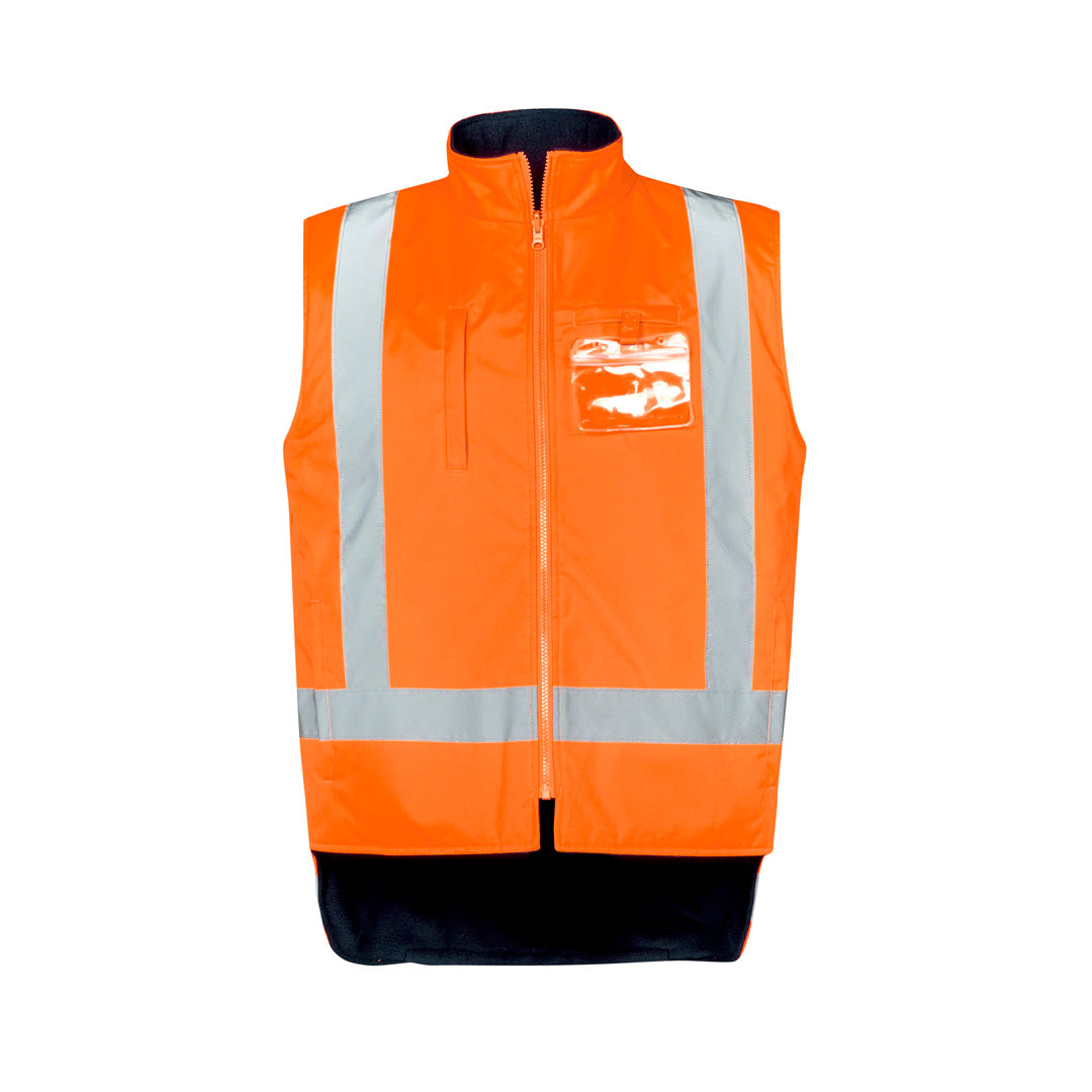 House of Uniforms The Hi Vis X Back Taped 4 in 1 Jacket | Unisex Syzmik