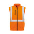 House of Uniforms The Hi Vis X Back Taped 2 in 1 Jacket | Unisex Syzmik