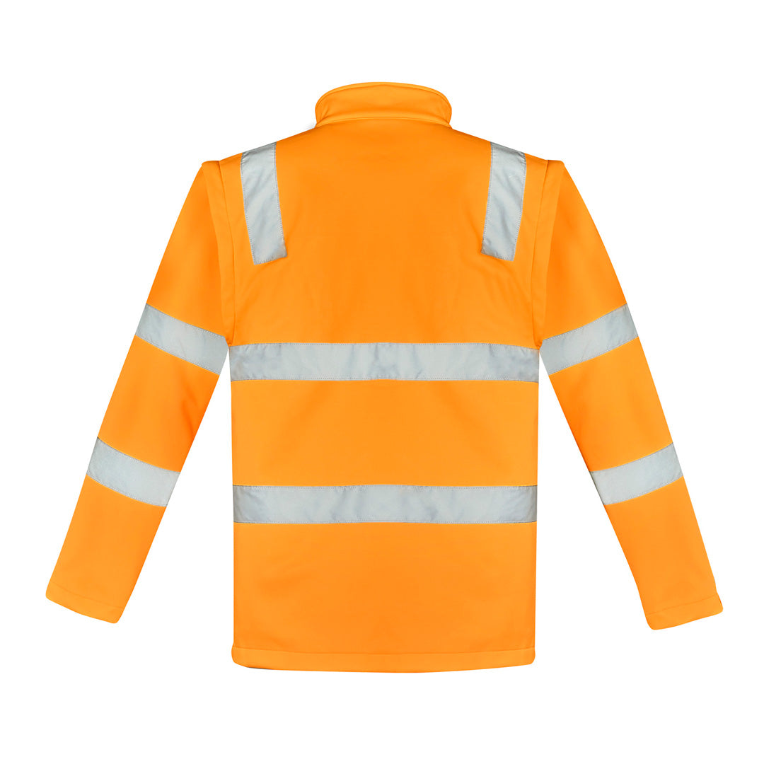 House of Uniforms The Hi Vis Vic Rail 2 in 1 Softshell Jacket | Unisex Syzmik 