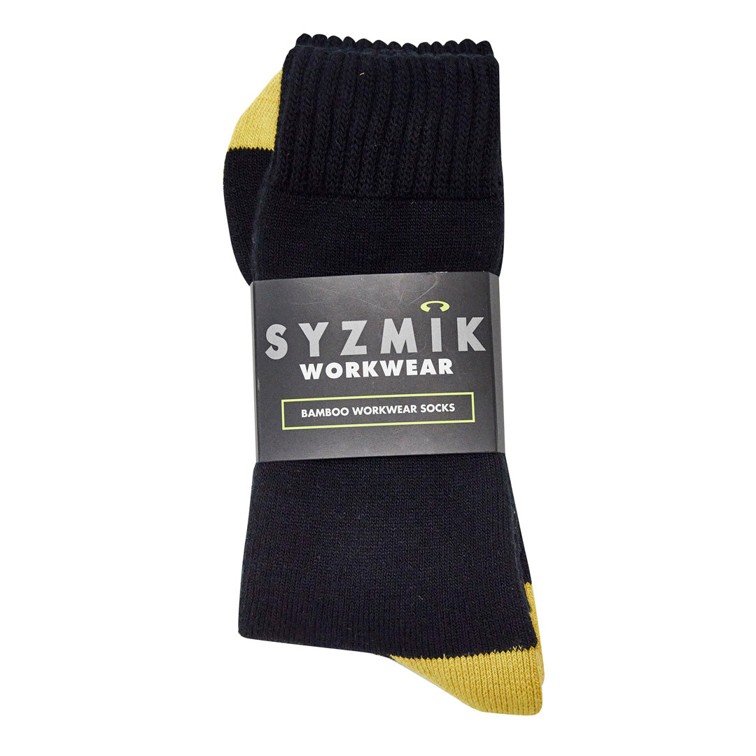 House of Uniforms The Bamboo Work Sock | Mens | 3 Pack Syzmik