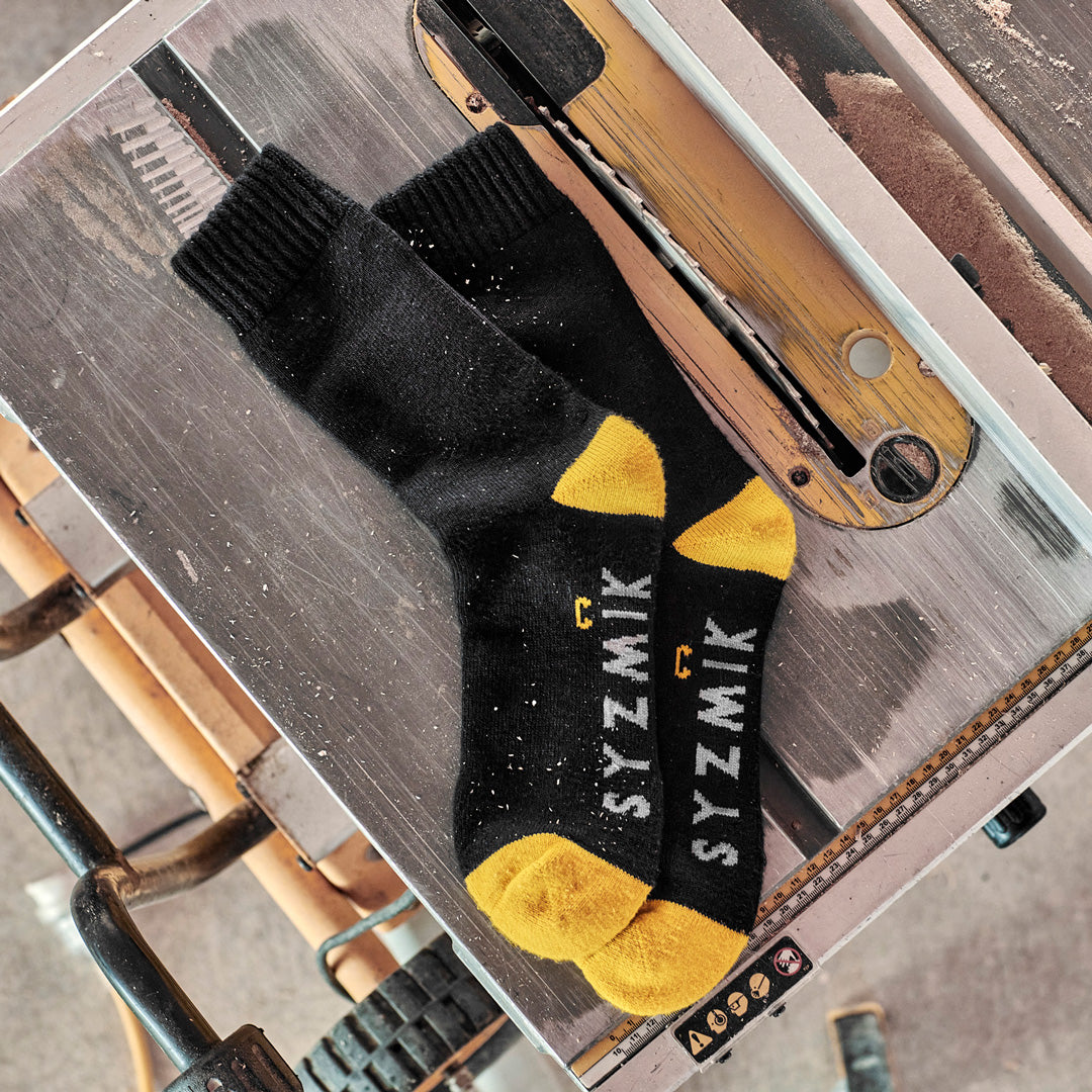 House of Uniforms The Bamboo Work Sock | Mens | 3 Pack Syzmik