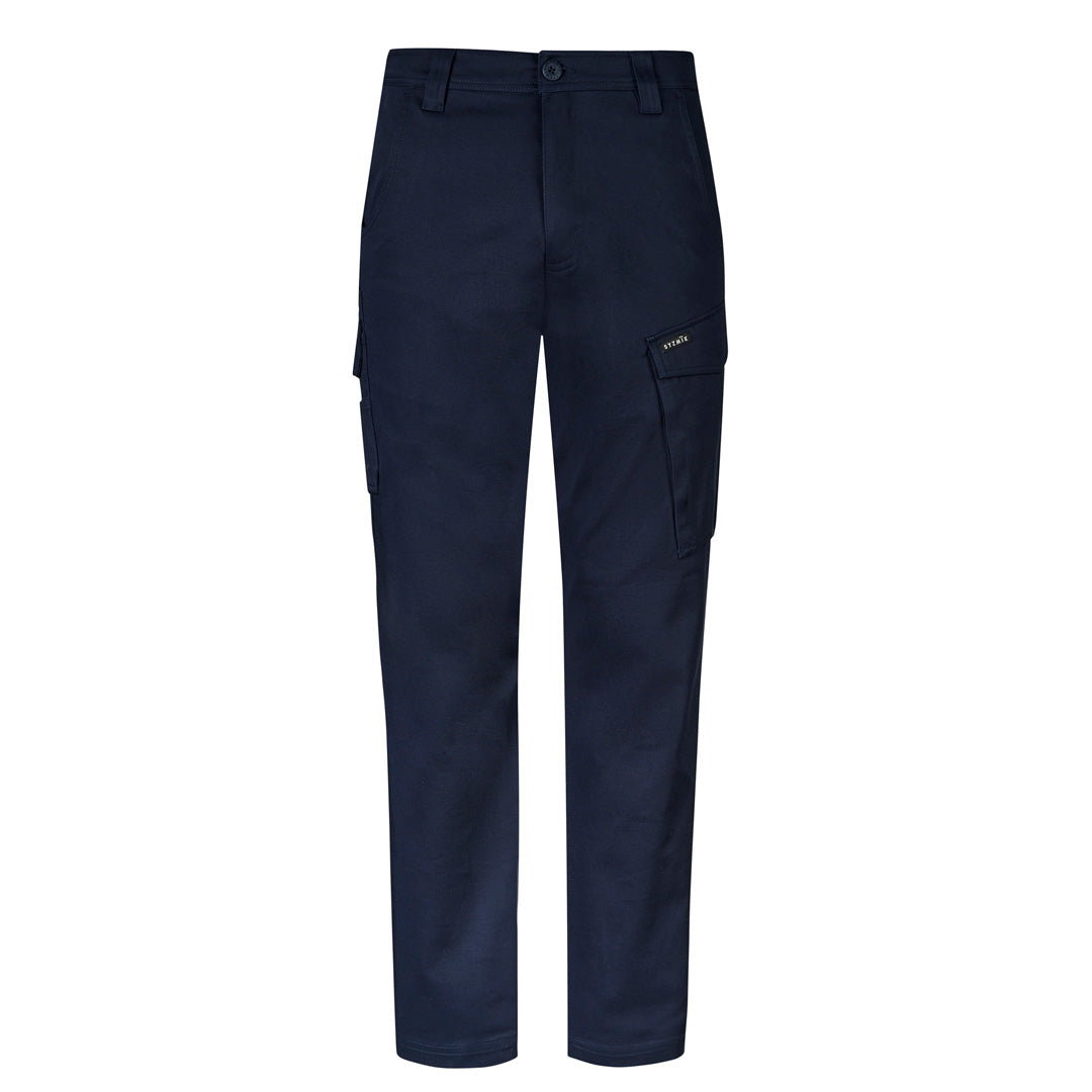 House of Uniforms The Essential Stretch Cargo Pant | Mens Syzmik Navy