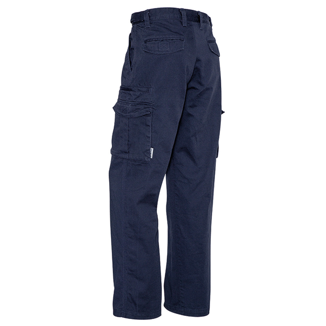 House of Uniforms The Basic Cargo Pant | Mens Syzmik Navy