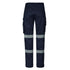 House of Uniforms The Rugged Cooling Taped Stretch Pant | Mens Syzmik