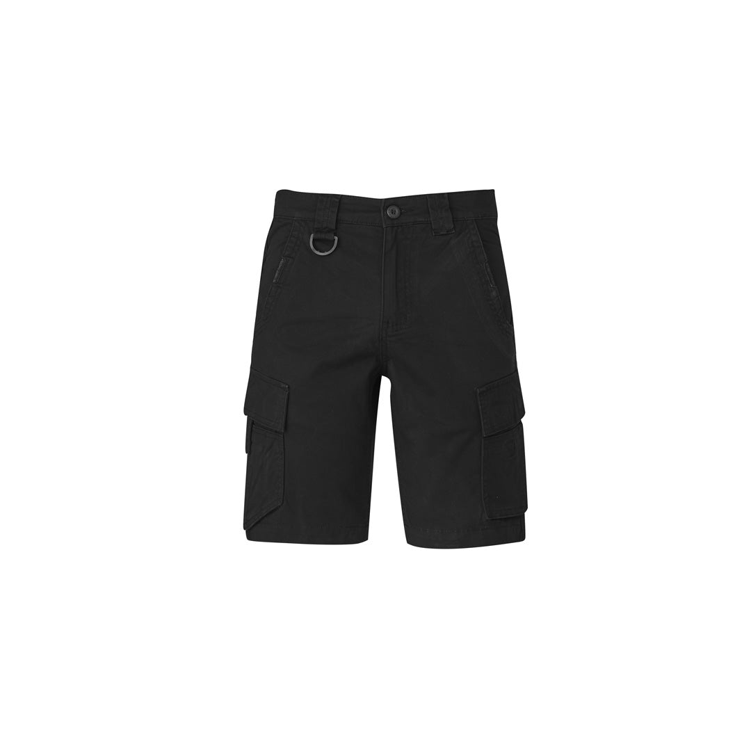 House of Uniforms The Jack Short | Mens Streetworx Black