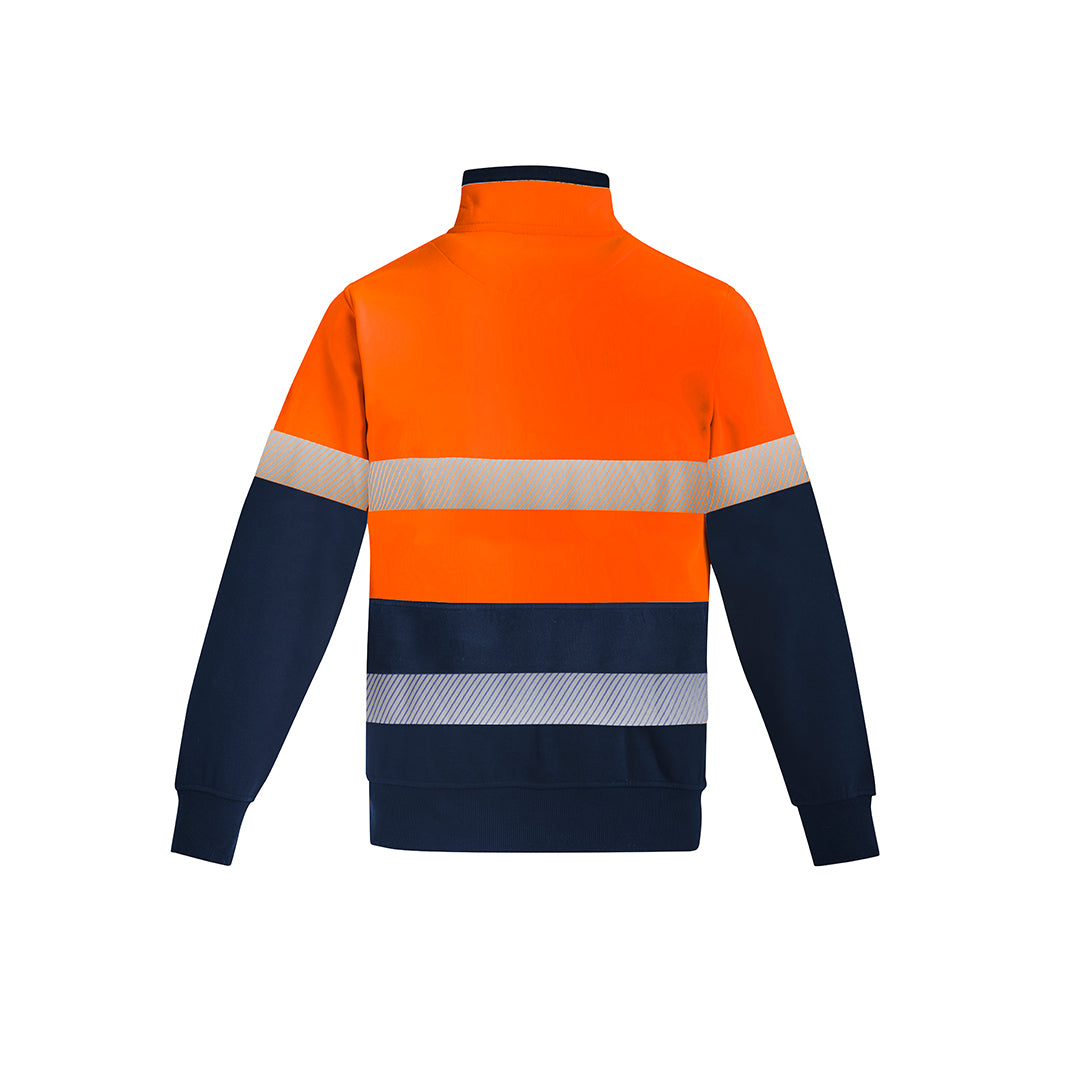 House of Uniforms The Andy 1/4 Zip Jumper | Mens | Hoop Taped | Flame Resistant Syzmik