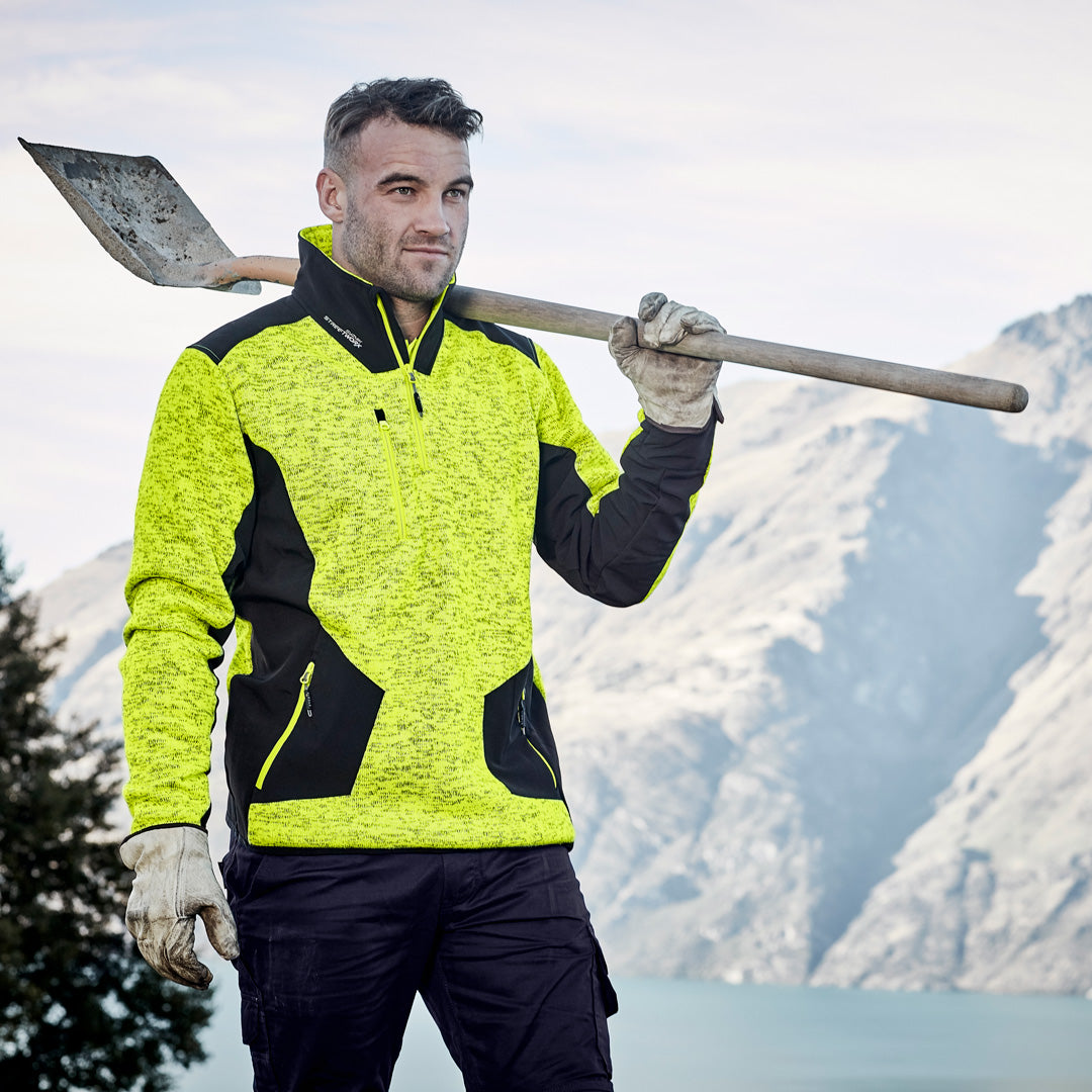 House of Uniforms The David Jumper | Mens | 1/4 Zip Streetworx