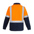 House of Uniforms The Hi Vis Shoulder Tape Polar Fleece Jumper | Mens Syzmik