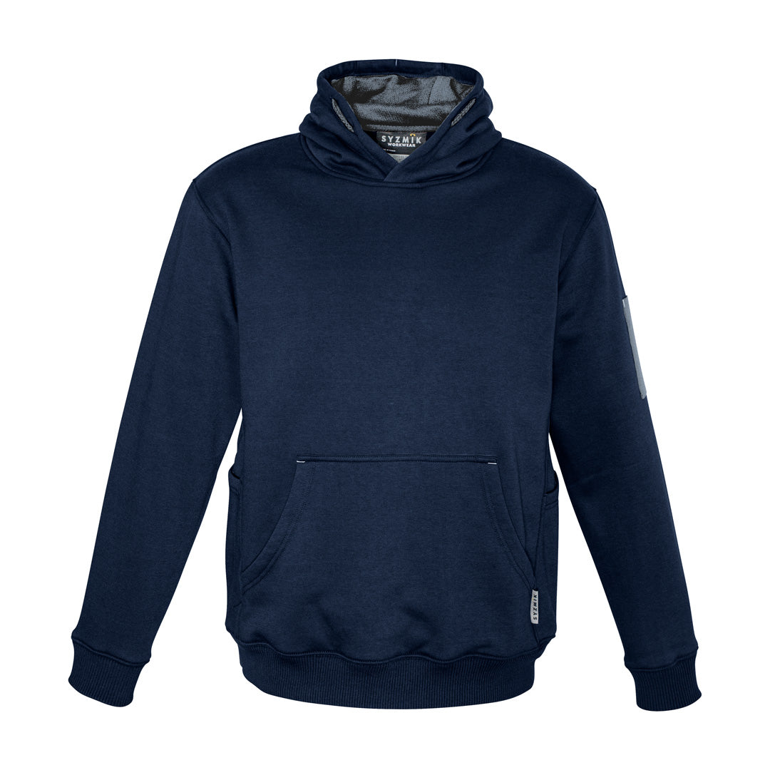 House of Uniforms The Barry Hoodie | Adults Syzmik Navy/Charcoal