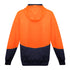 House of Uniforms The Hi Vis Textured Jacquard Hoodie | Pullover | Unisex Syzmik