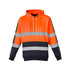 House of Uniforms The Jarrod Hoodie | Adults | Pullover Syzmik Orange/Navy