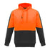 House of Uniforms The Grant Hoodie | Mens | Pullover Syzmik Orange/Charcoal