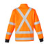 House of Uniforms The Hi Vis X Back Rail Jumper | Unisex Syzmik