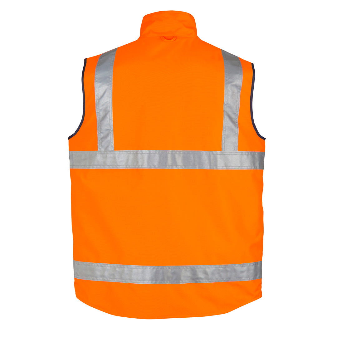 House of Uniforms The Hi Vis Lightweight Fleece Lined Vest | Mens Syzmik