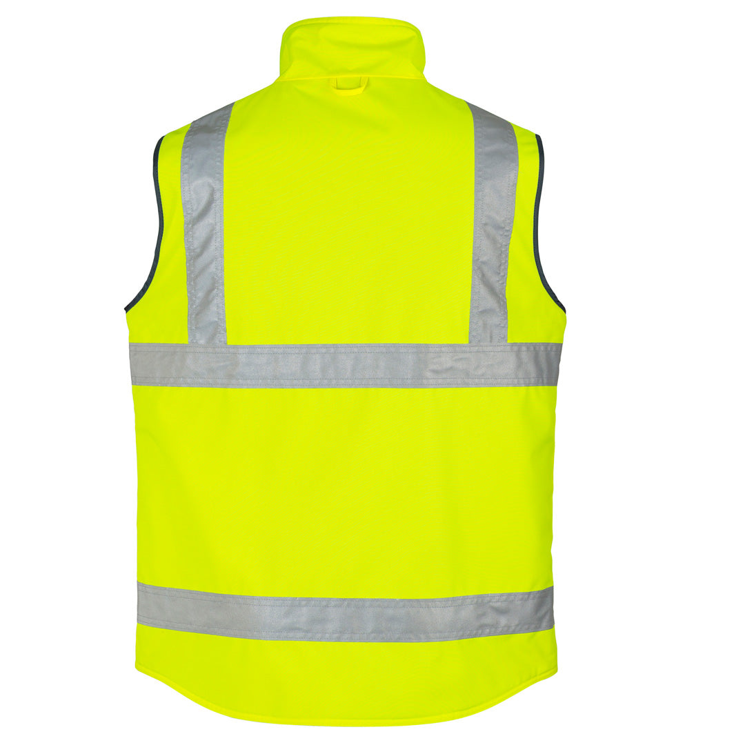House of Uniforms The Hi Vis Lightweight Fleece Lined Vest | Mens Syzmik