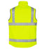 House of Uniforms The Hi Vis Lightweight Fleece Lined Vest | Mens Syzmik