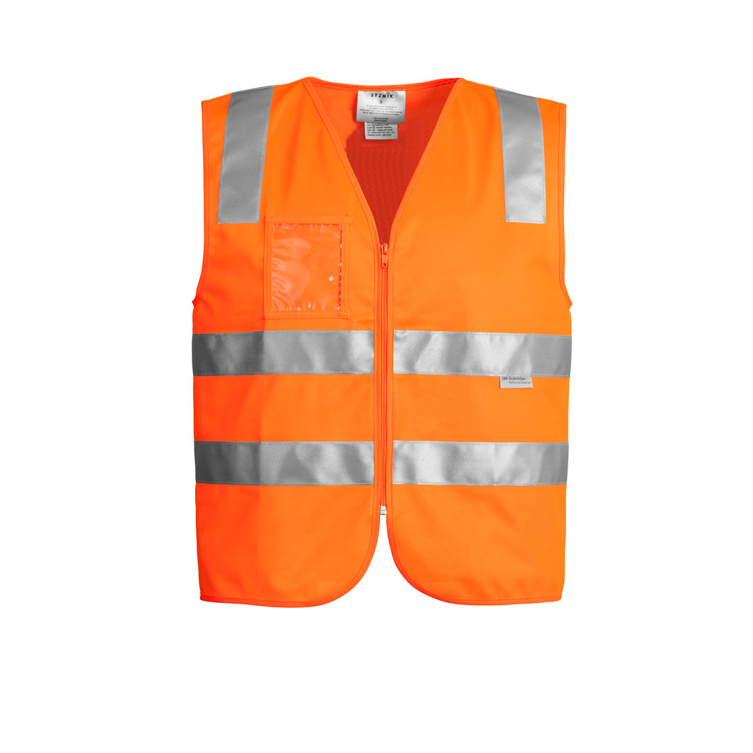 House of Uniforms The Tim Vest | Mens | Zip Syzmik Orange