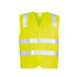 House of Uniforms The Mason Vest | Mens | Velcro Syzmik Yellow