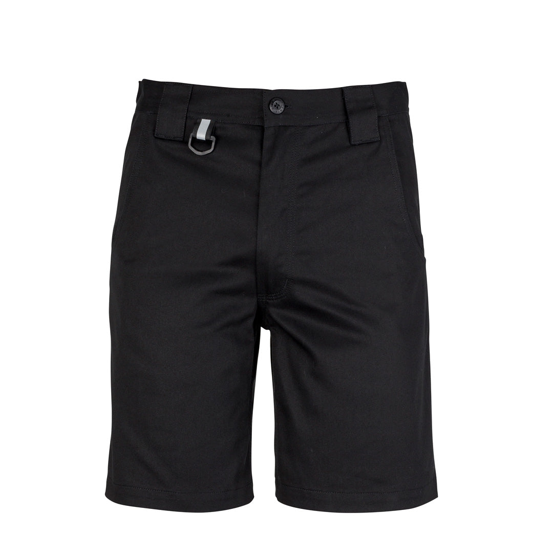 House of Uniforms The Jim Short | Mens Syzmik Black