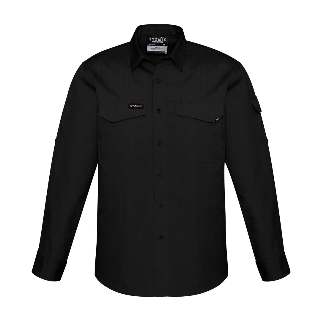 House of Uniforms The Nick Shirt | Adults | Short & Long Sleeve Syzmik Black