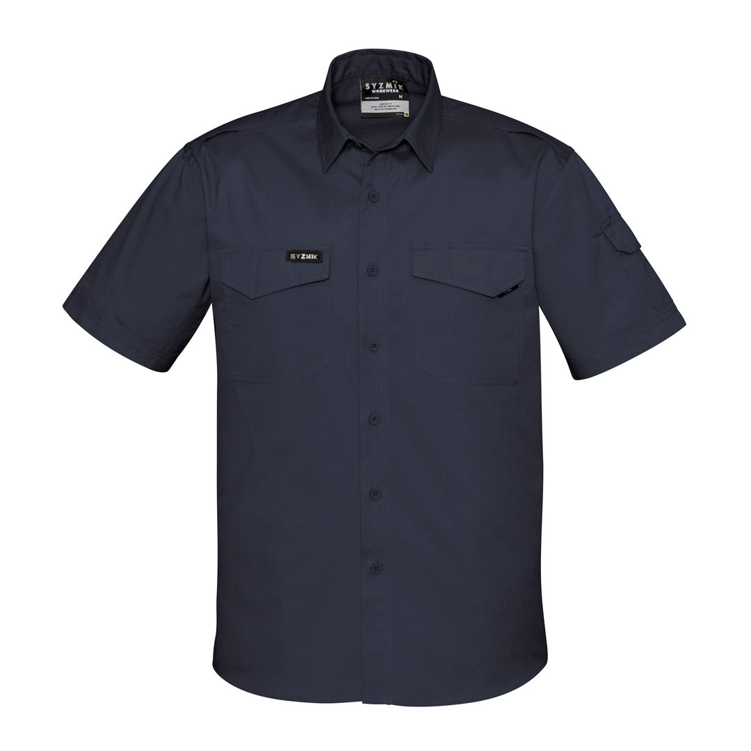 House of Uniforms The Nick Shirt | Adults | Short & Long Sleeve Syzmik Charcoal