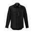 House of Uniforms The Outdoor Shirt | Unisex | Long Sleeve Syzmik Black