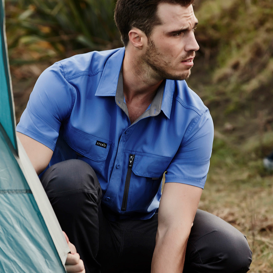 House of Uniforms The Outdoor Shirt | Unisex | Short Sleeve Syzmik