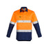 House of Uniforms The Joe Shirt | Adults | Long Sleeve Syzmik Orange/Navy