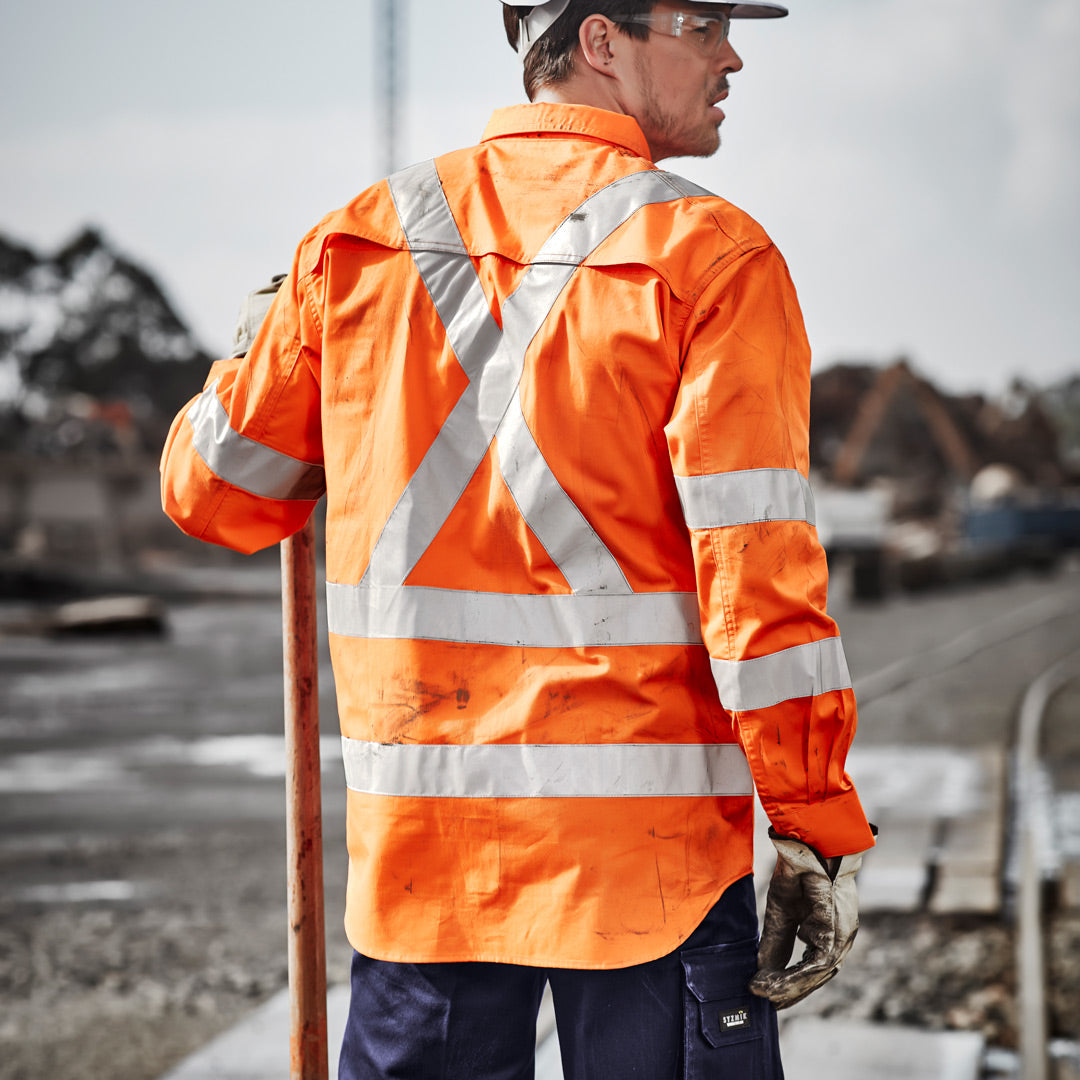 House of Uniforms The Rob Shirt | Mens | Long Sleeve Syzmik