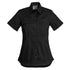 House of Uniforms The Jen Shirt | Ladies | Short and Long Sleeve Syzmik Black