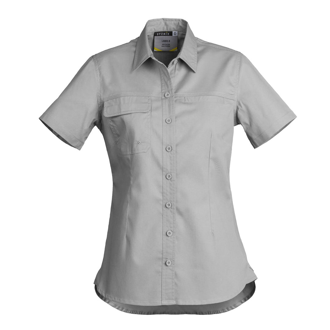 House of Uniforms The Jen Shirt | Ladies | Short and Long Sleeve Syzmik Grey