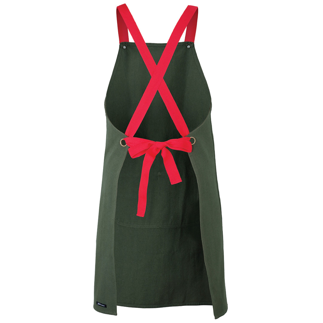 House of Uniforms The Cross Back Canvas Apron | Adults Jbs Wear 