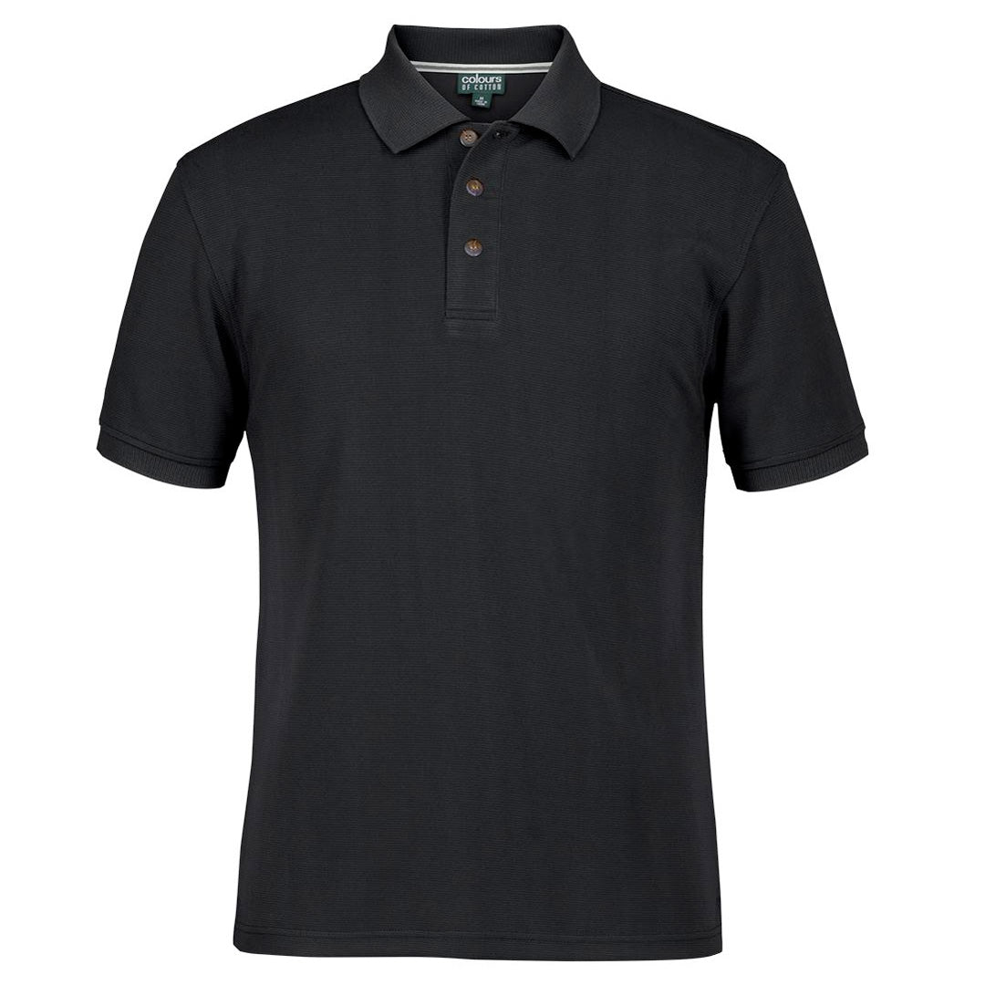House of Uniforms The Ottoman Polo | Short Sleeve | Adults Jbs Wear Black