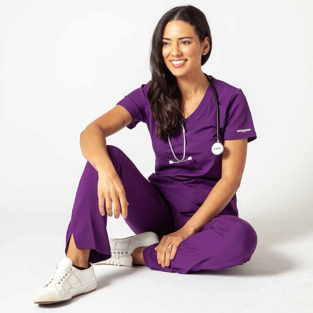 House of Uniforms The Vitality Breeze Scrub Top | Ladies | Skechers by Barco Skechers by Barco